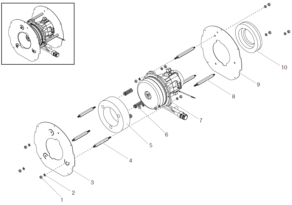 CapSpray 95 Turbine Assembly Parts